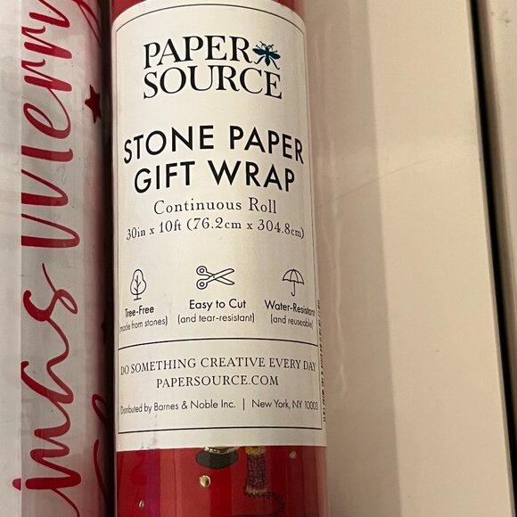 Christmas Wrapping Paper Bundle by Paper Source – 5 Rolls 🎄 (new) (hol/x) - Picture 2 of 13